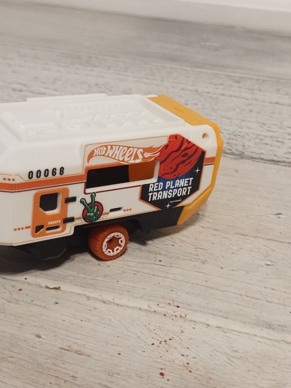 Hot Wheels 2020 Red Planet Transport loose diecast and plastic trailer